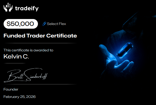 Certificado de alumno - resultado de trading